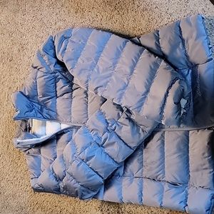 Eddie Bauer Blue Puffer Jacket